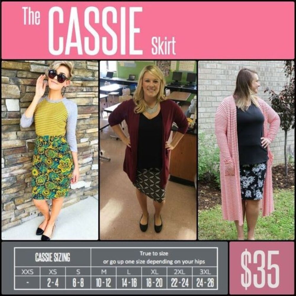 LuLaRoe Cassie Pencil Skirt 3XL Zig Zag Geometric Pattern Teal Blue - Picture 2 of 2